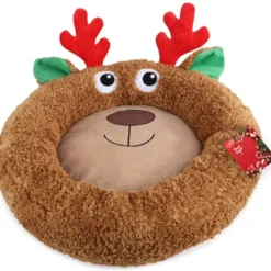 AFP Happy Holidays Hundebett Rentier ca. 50cm