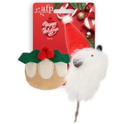 AFP Happy Holidays Katzenspielzeug, 2er-Set