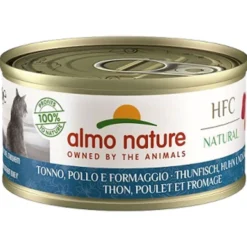Almo Nature HFC Cuisine Thunfisch, Huhn und Käse 70g