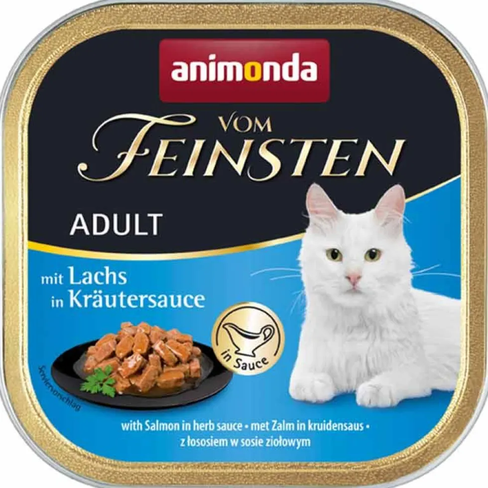 Animonda Cat v. Fein. Adult Lachs in Kräutersauce 100g