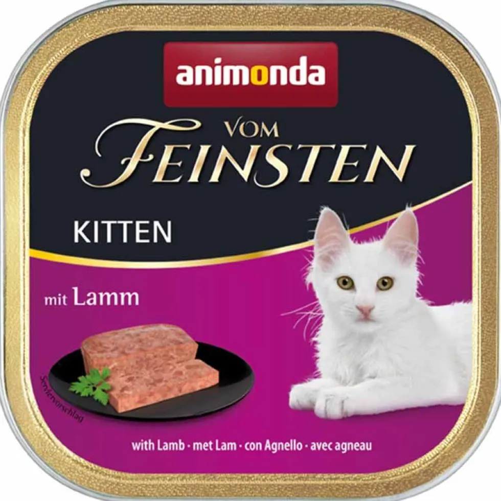 Animonda Cat v. Feinsten Kitten mit Lamm 100g