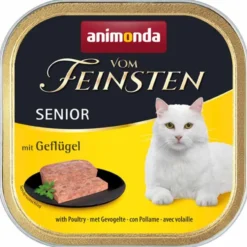 Animonda Cat v. Feinsten Senior mit Geflügel 100g