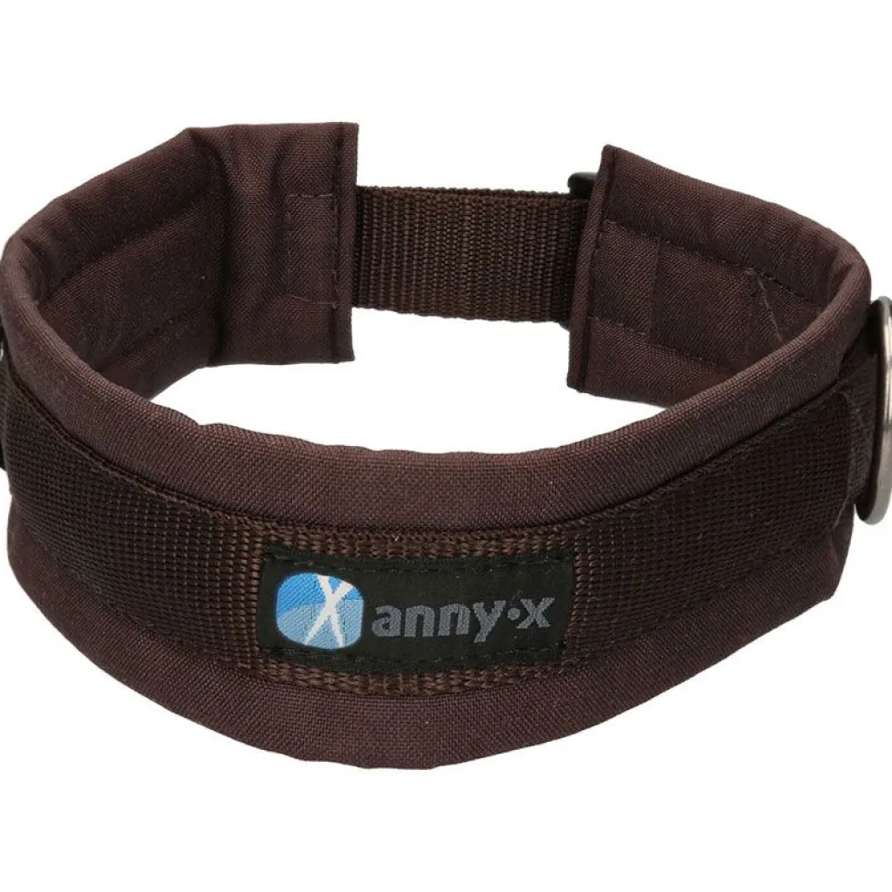 Anny-x Steckhalsband Fun, braun/braun