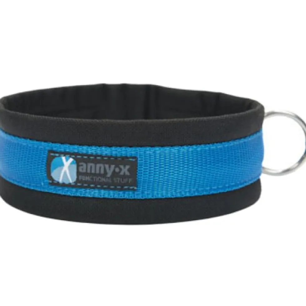 Anny-x Steckhalsband Fun, schwarz/blau