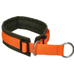 Anny-x Zugstopphalsband Fun, oliv/orange