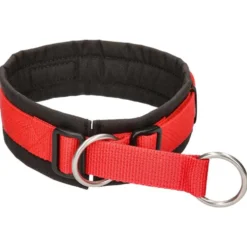 Anny-x Zugstopphalsband Fun, schwarz/rot