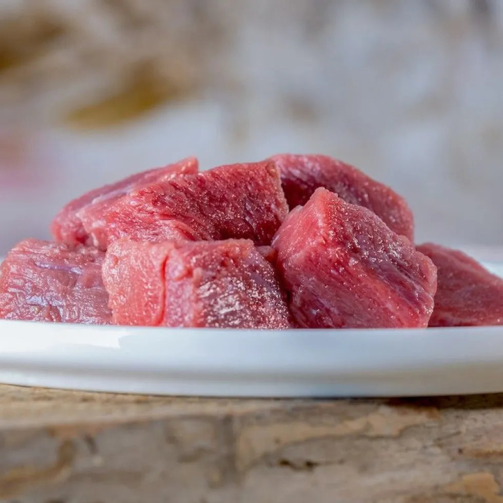 Barfgold Rindermuskelfleisch, mager, gewürfelt