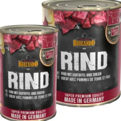 Belcando Rind mit Kartoffeln und Erbsen