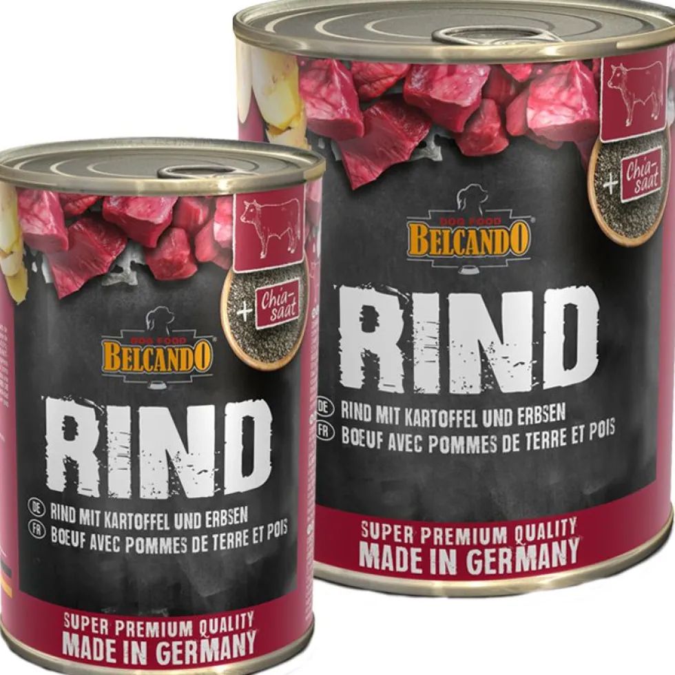 Belcando Rind mit Kartoffeln und Erbsen
