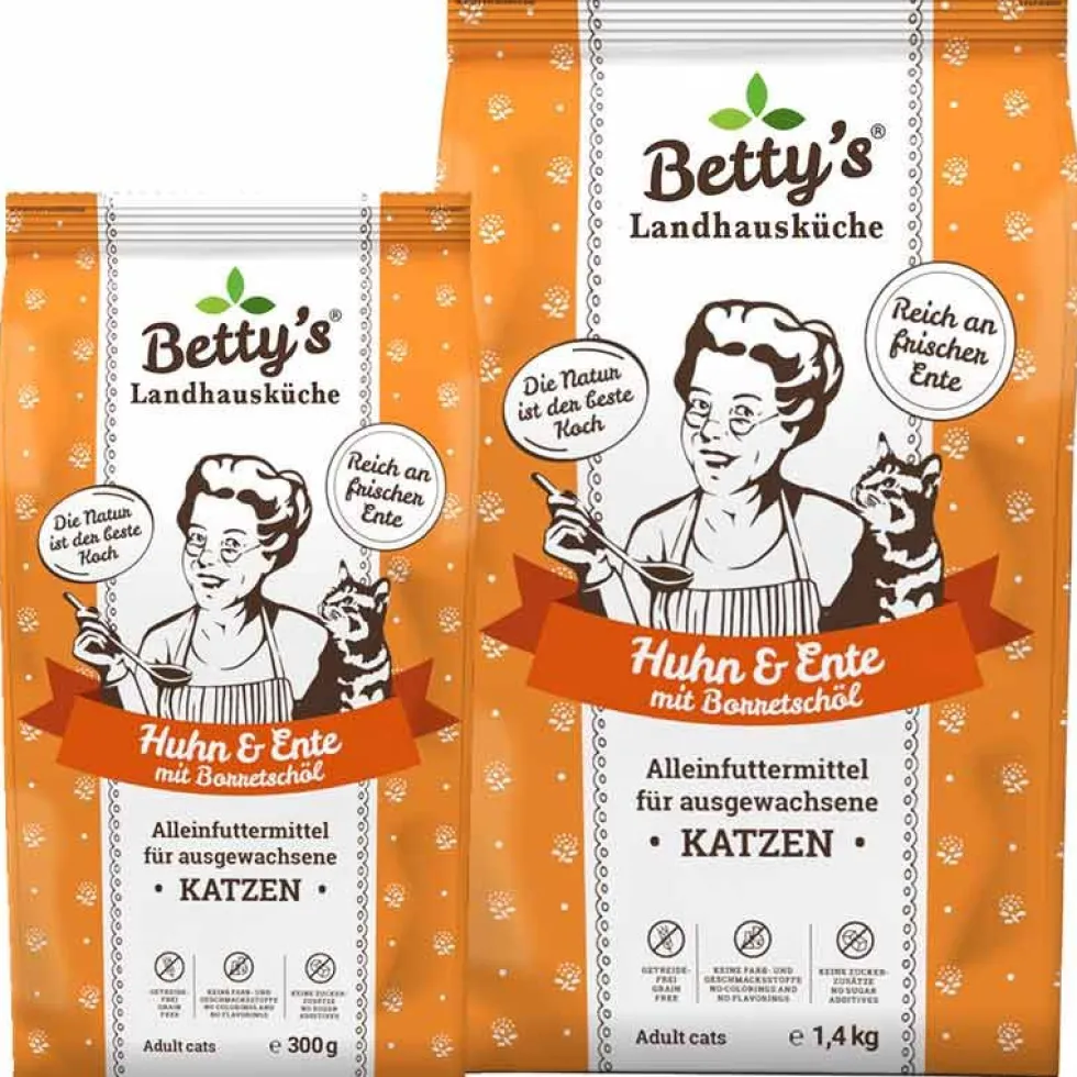 Betty's Landhausküche Adult Huhn + Ente