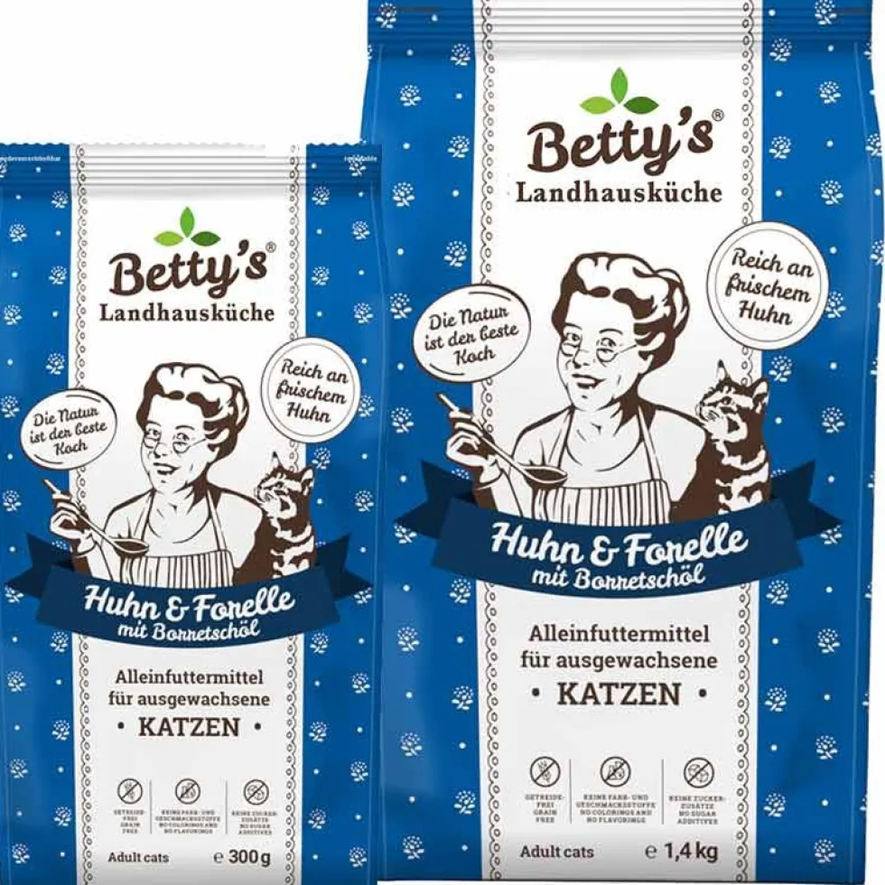 Betty's Landhausküche Adult Huhn + Forelle