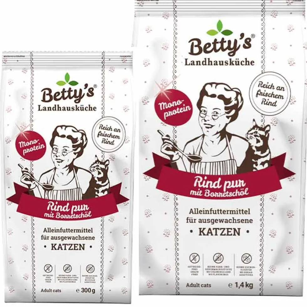 Betty's Landhausküche Adult Rind pur
