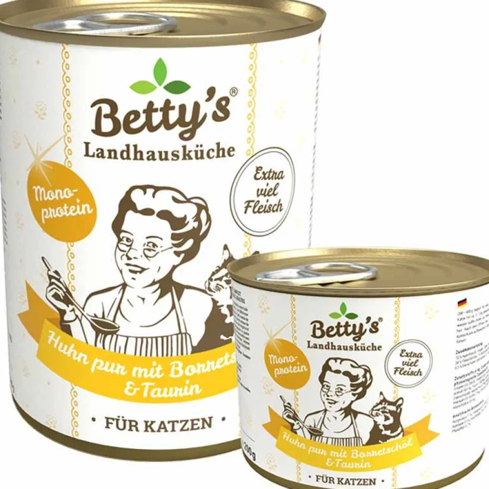 Betty's Landhausküche Dose Huhn PUR + Borretschöl