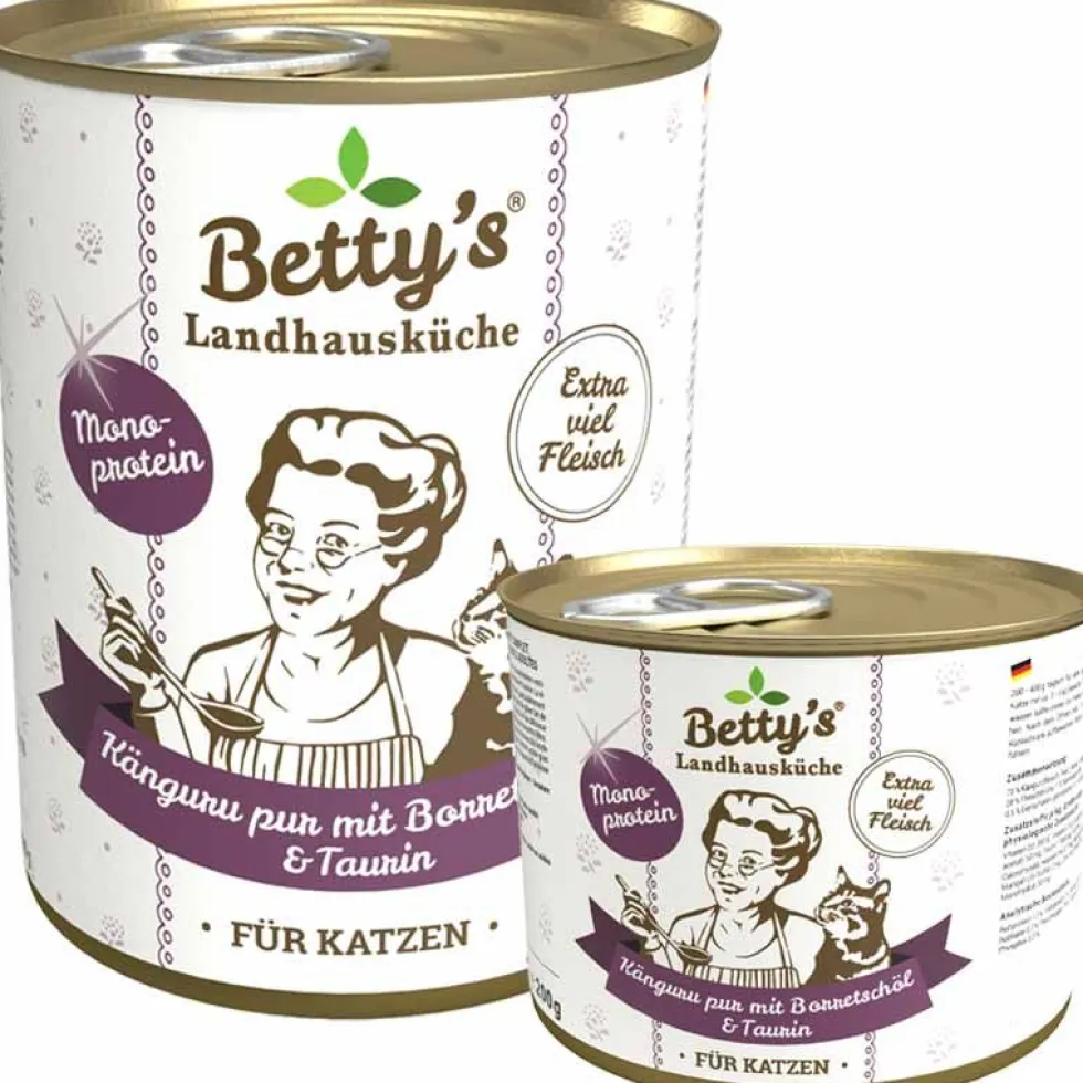 Betty's Landhausküche Dose Känguru PUR + Borretschöl