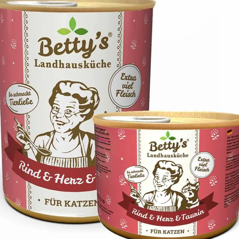 Betty's Landhausküche Dose Rind und Herz