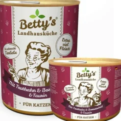 Betty's Landhausküche Dose Truthahn + Borretschöl