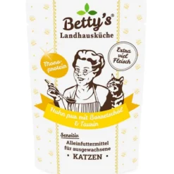 Betty's Landhausküche Pouch Huhn PUR + Borretschöl 100g
