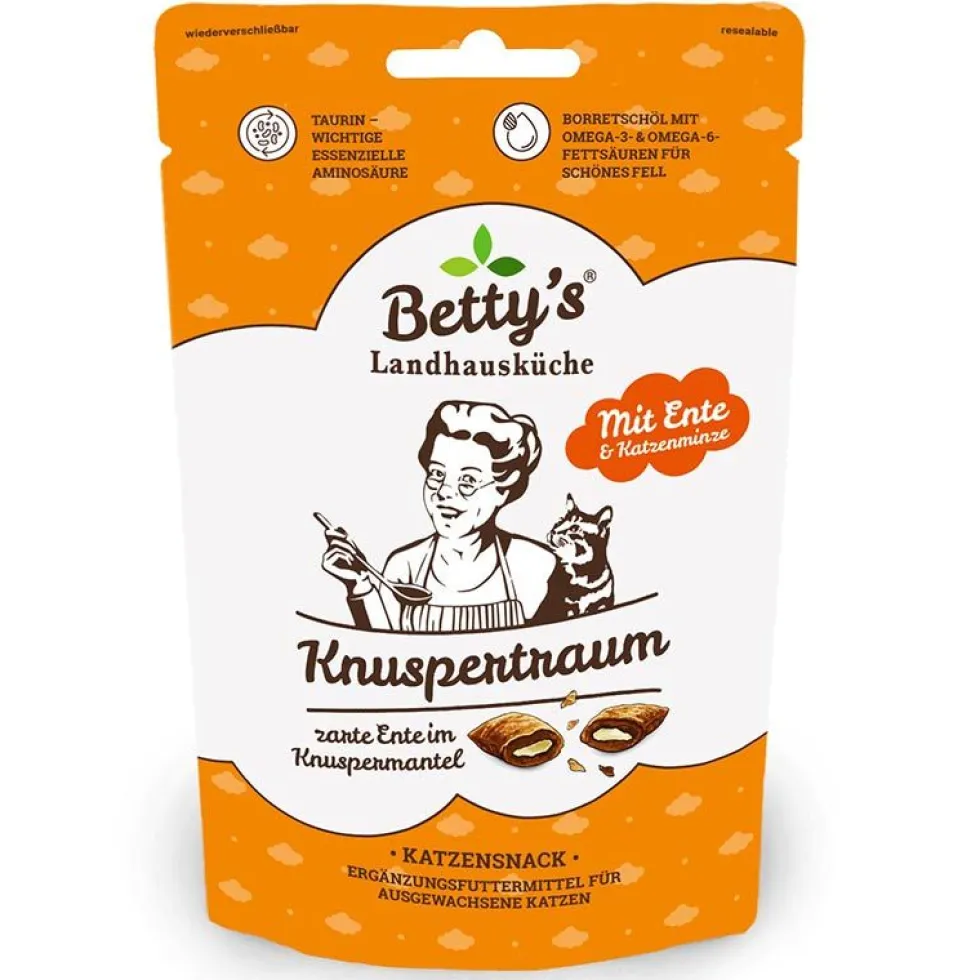 Betty's Landhausküche Snack - Knuspertraum Ente + Minze 50g