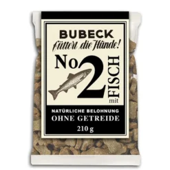 Bubeck Getreidefreier Snack Nr. 2 mit Fisch 210g