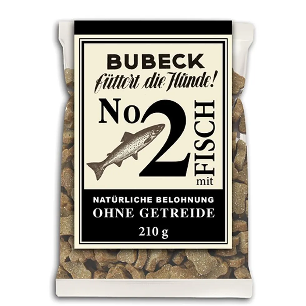 Bubeck Getreidefreier Snack Nr. 2 mit Fisch 210g