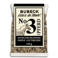 Bubeck Getreidefreier Snack Nr. 3 mit Pferd 210g