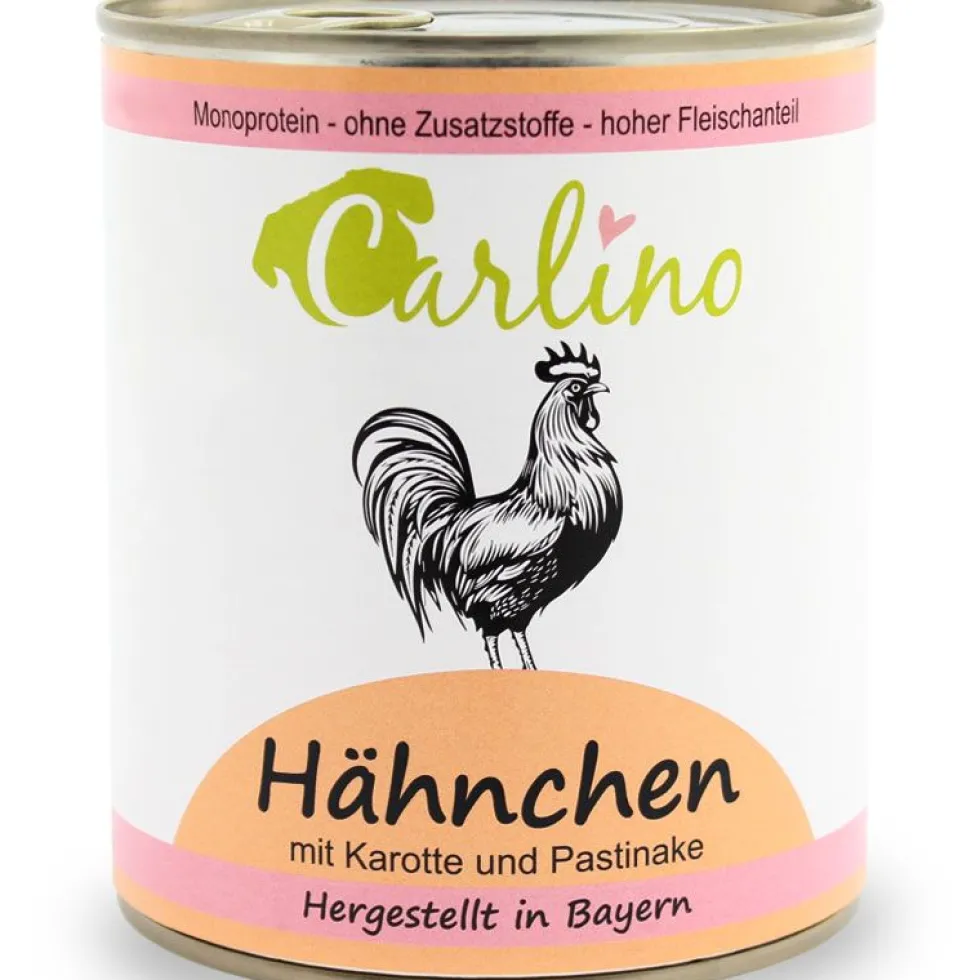 Carlino Menü - Hähnchen mit Karotte und Pastinake
