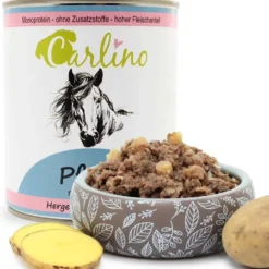 Carlino Menü - Pferd mit Kartoffel