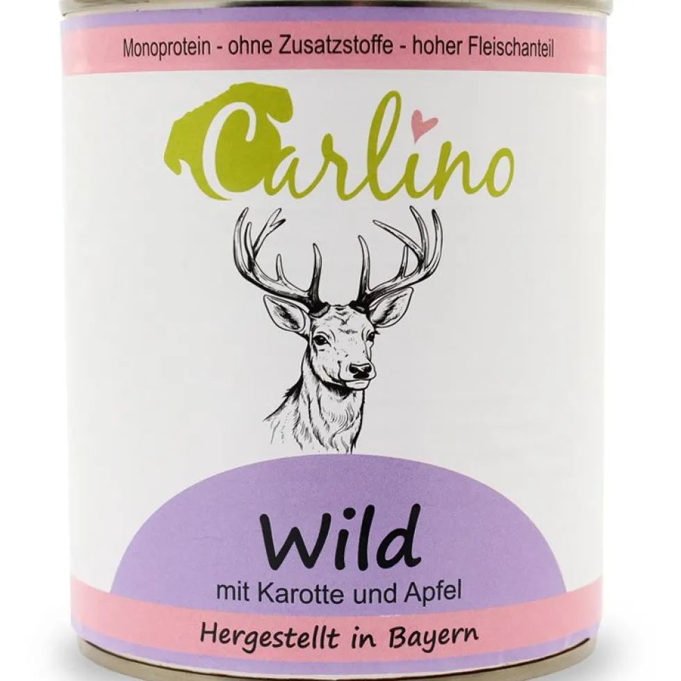 Carlino Menü - Wild mit Karotte und Apfel