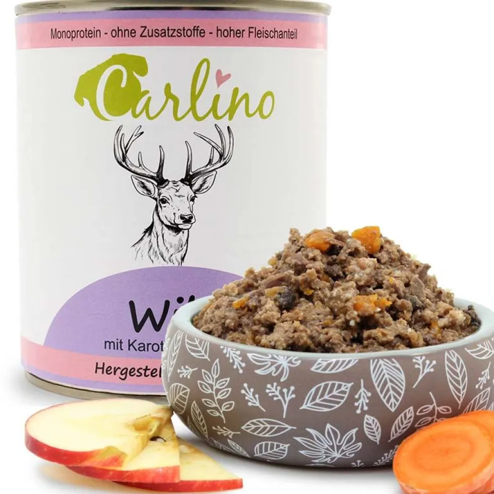 Carlino Menü - Wild mit Karotte und Apfel