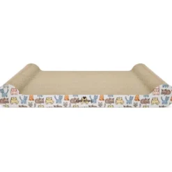 Catcarou Kratzbrett Bone Big cats 52x29x7 cm