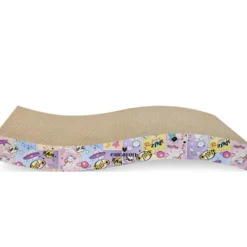 Catcarou Kratzbrett Wave Small cartoon 45x21x7 cm