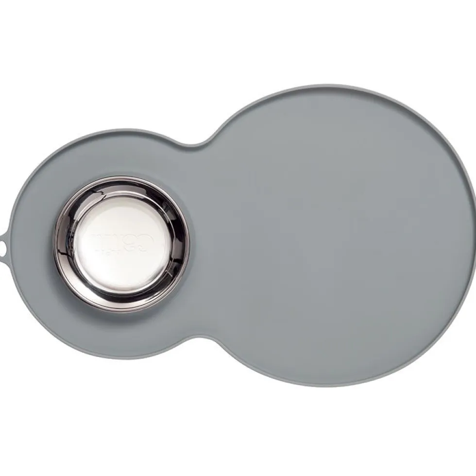 Catit Silikonmatte Erdnuss, 46x29cm, grau