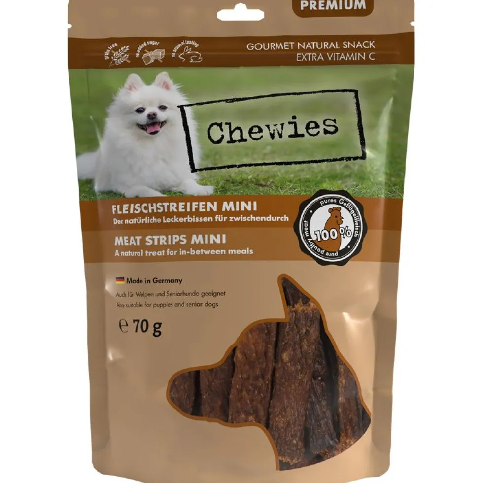 Chewies Fleischstreifen Mini Geflügel 70g