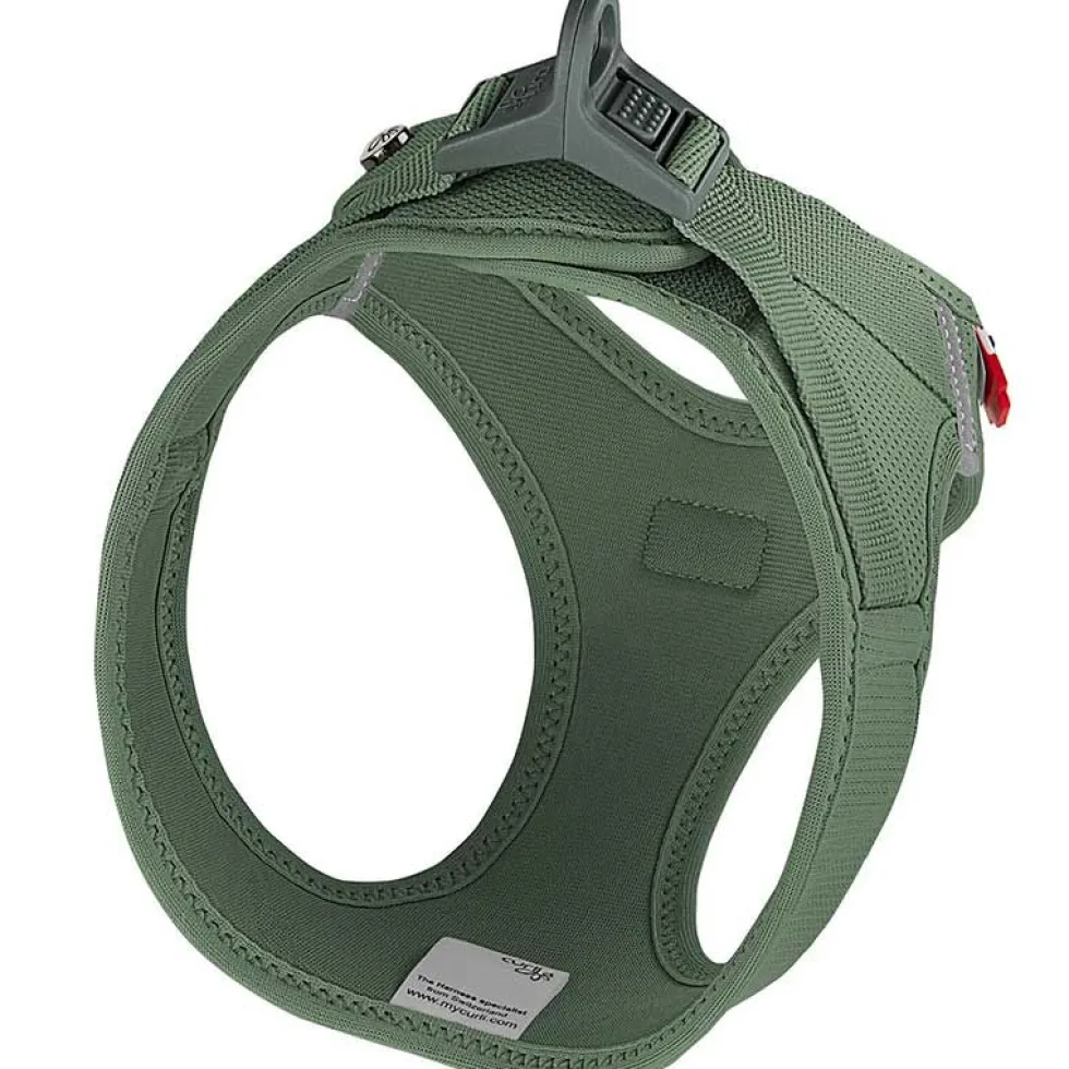 Curli Geschirr Vest Air-Mesh Clasp, moss
