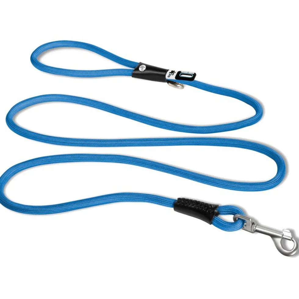Curli Stretch Comfort Leine, blue