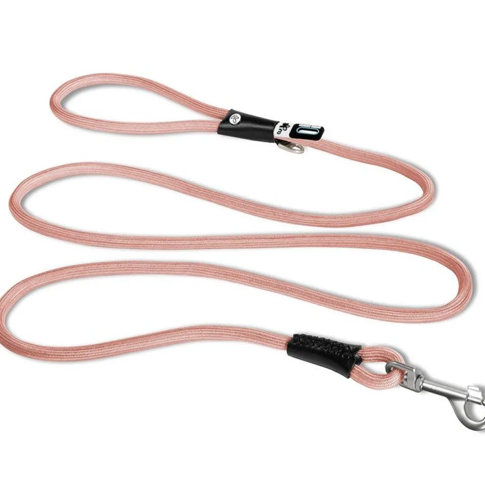 Curli Stretch Comfort Leine, coral