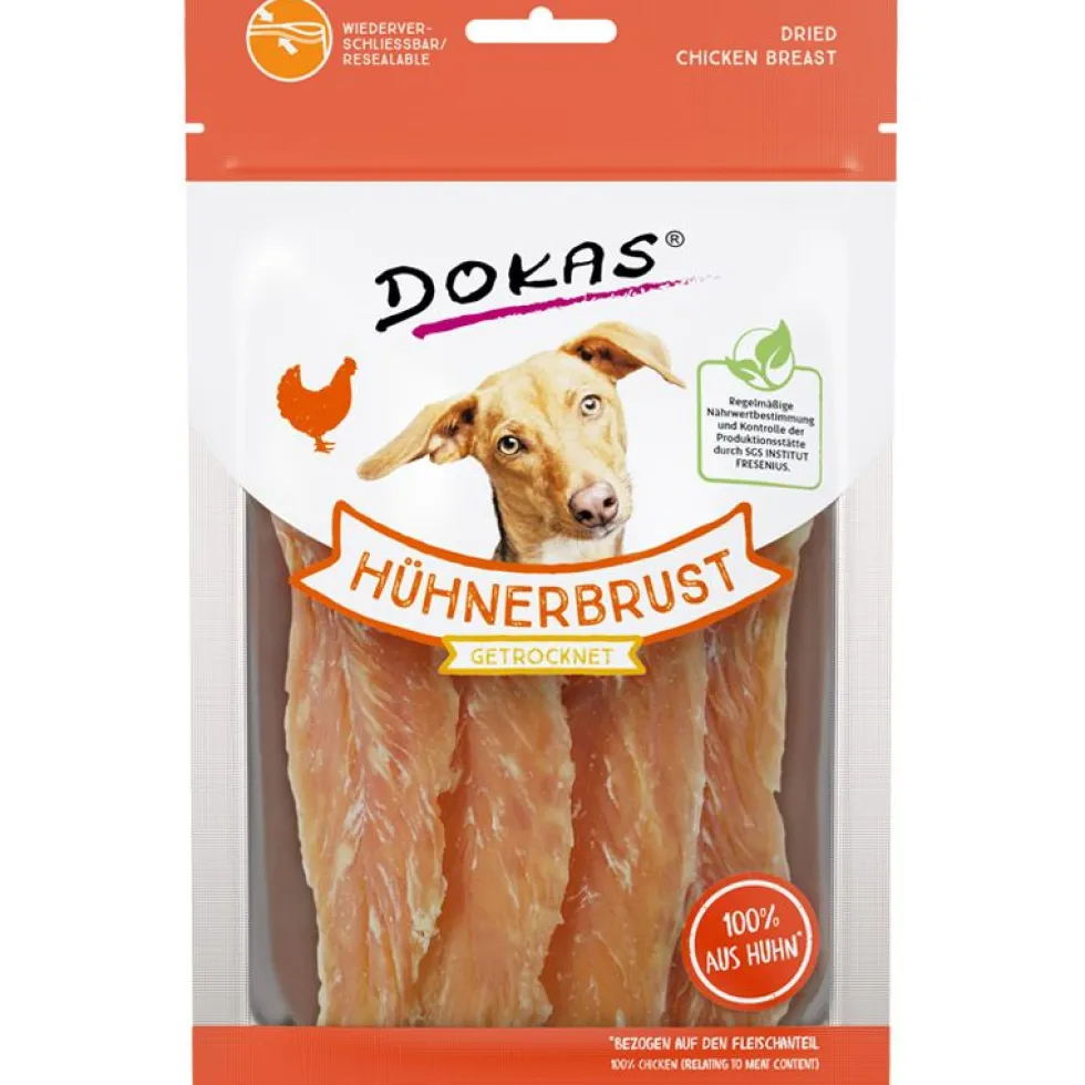 Dokas Dog Snack Hühnerbrust getrocknet 70g
