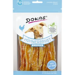 Dokas Dog Snack Hühnerbrust in Streifen 70g