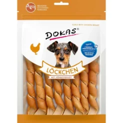 Dokas Dog Snack Löckchen mit Hühnerbrust 120g