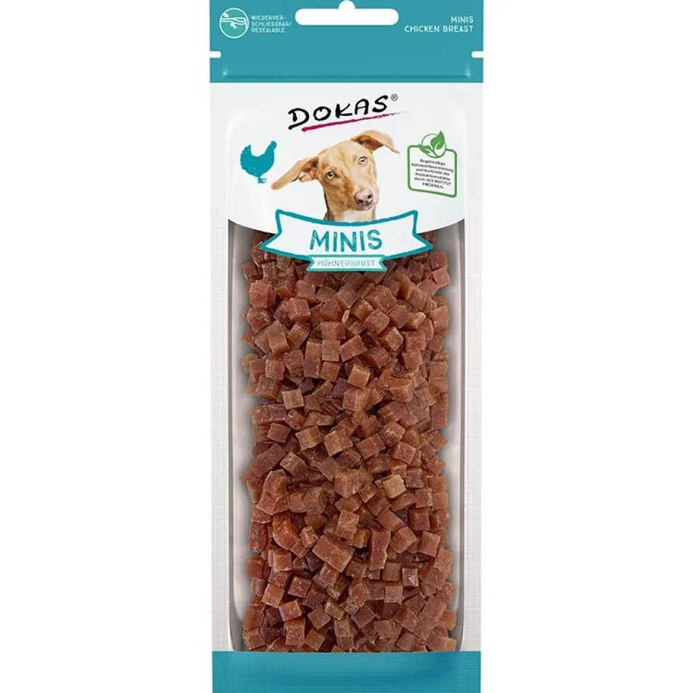 Dokas Dog Snack Minis Hühnerbrust 70g
