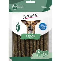 Dokas Dog Snack Sticks mit Alge 105g