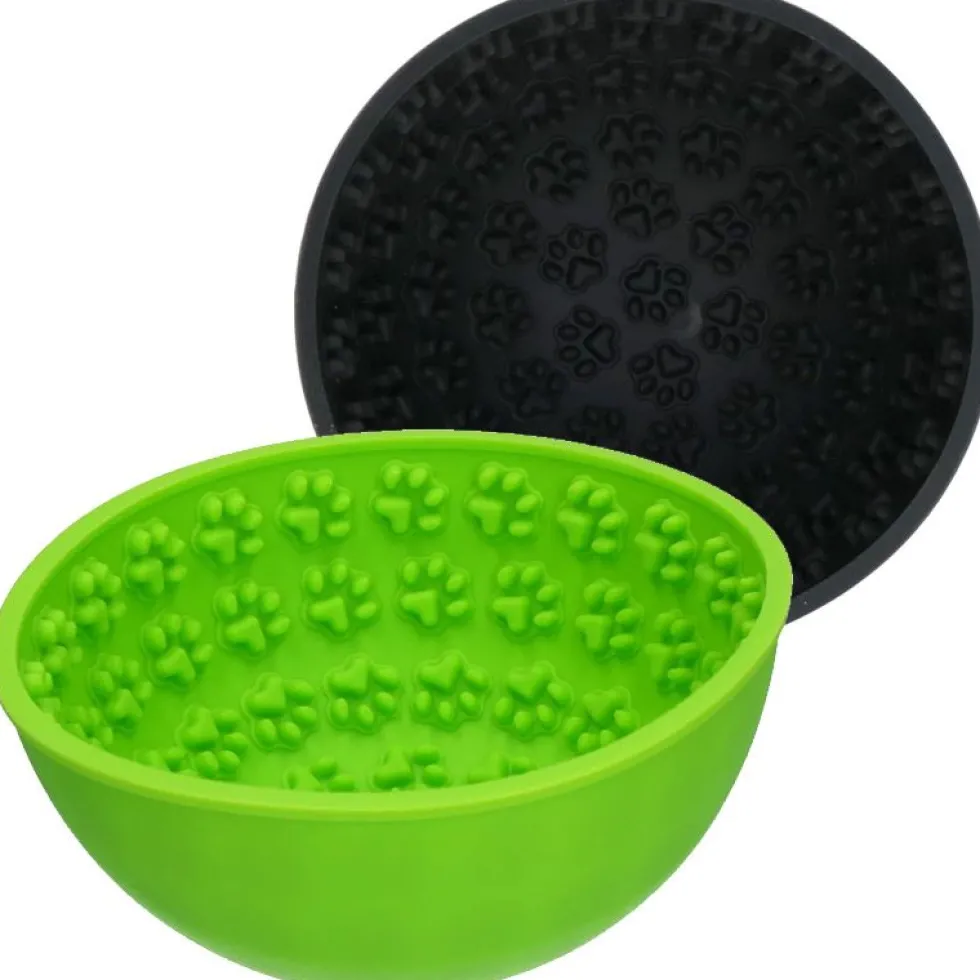 Eat Slow Live Longer Lick Mat Wobble Bowl