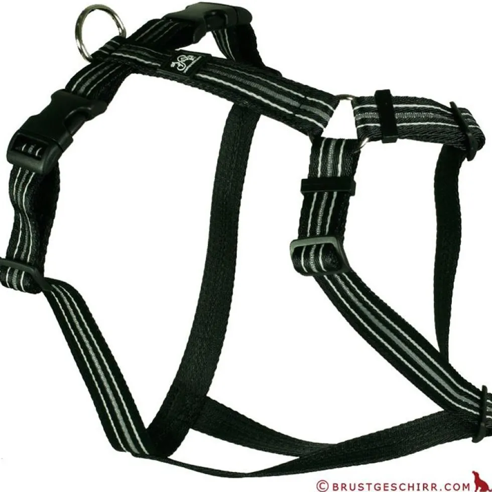 Feltmann Kreuzgeschirr 15mm/40-60cm mit REFLEXBAND