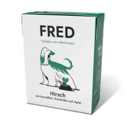 FRED Hirsch mit Kartoffeln + Steckrübe