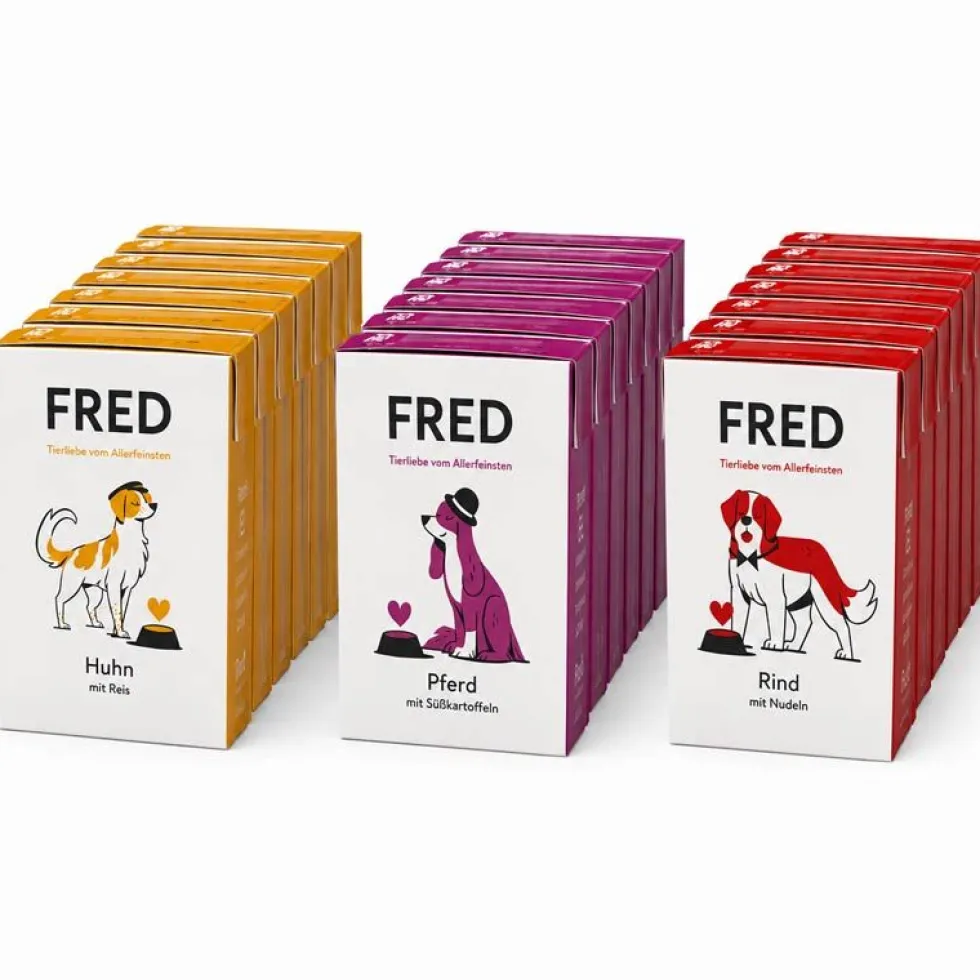 FRED Nassfutter Vorteilspack 30 x 390g