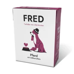 FRED Pferd mit Süßkartoffeln