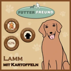 Futterfreund Trockenfutter Lamm + Kartoffeln