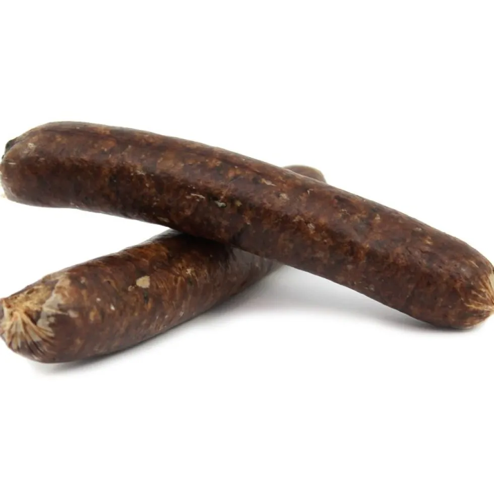 Futterfreund Ziegenfleischsalami mit Hagebutte 200g