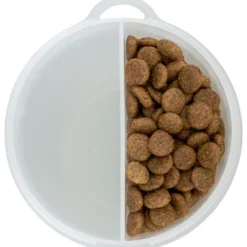 Futter- und Wasserbehälter, 2 x 0,35 l, 11x23cm