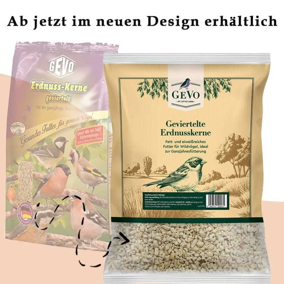 GEVO Erdnusskerne, geviertelt 2,5 kg